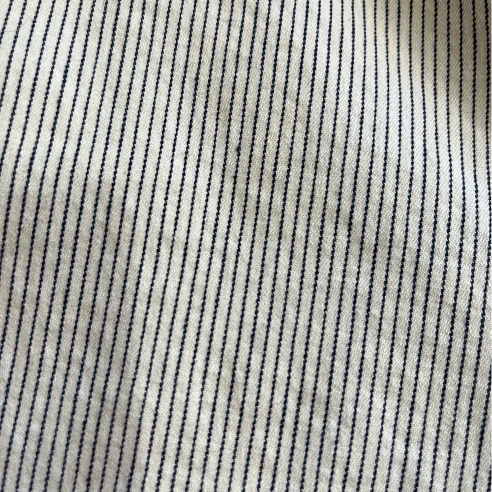 Women’s Summum pinstripe cotton cuffed coastal trousers. Size 32( XS/2 USA) - Picture 9 of 16